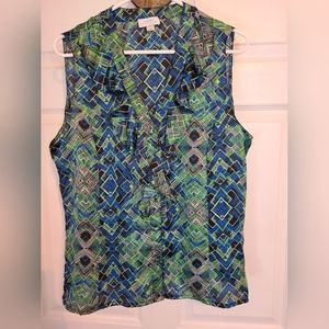 Arthur S. Levine Tahari Woman's Blouse,  Size: Large